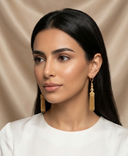 Golden Lulu Long Earrings