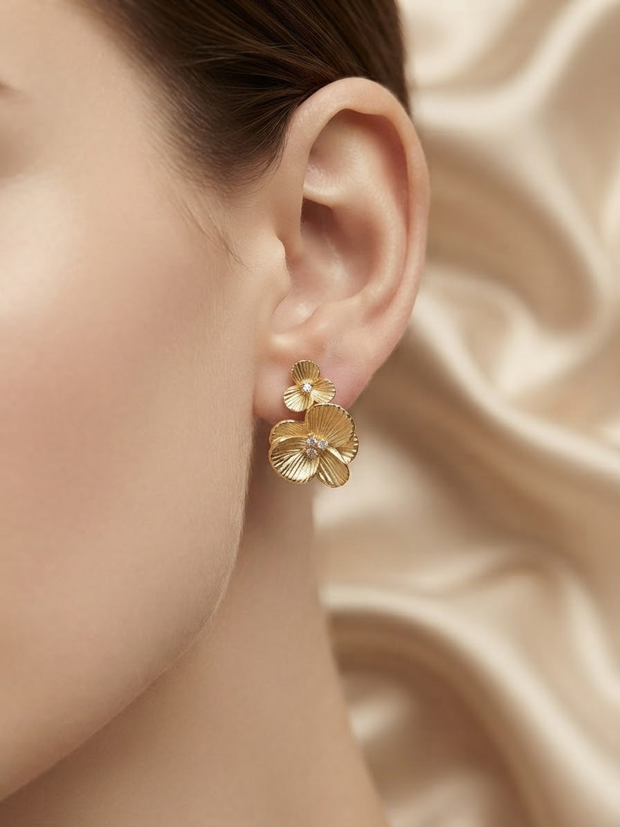 FLOWER EARRINGS