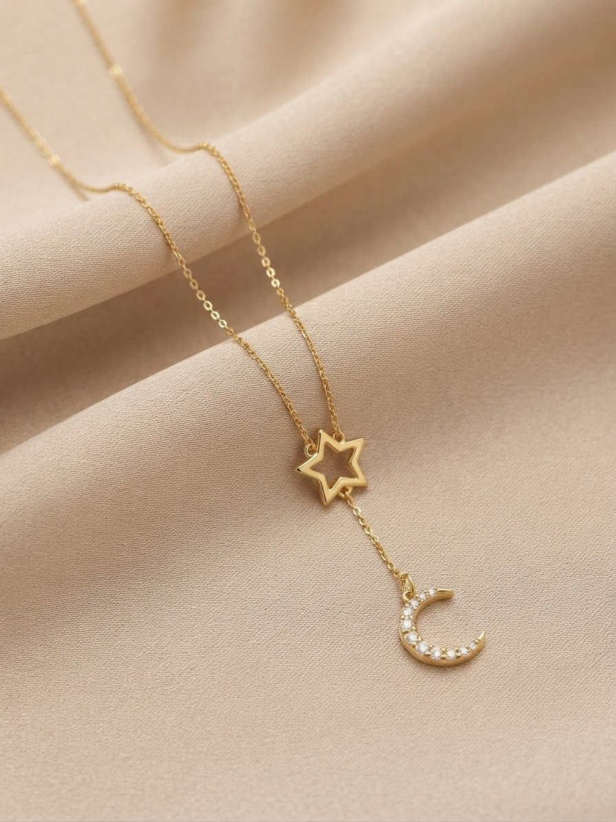 Star & Moon Necklace