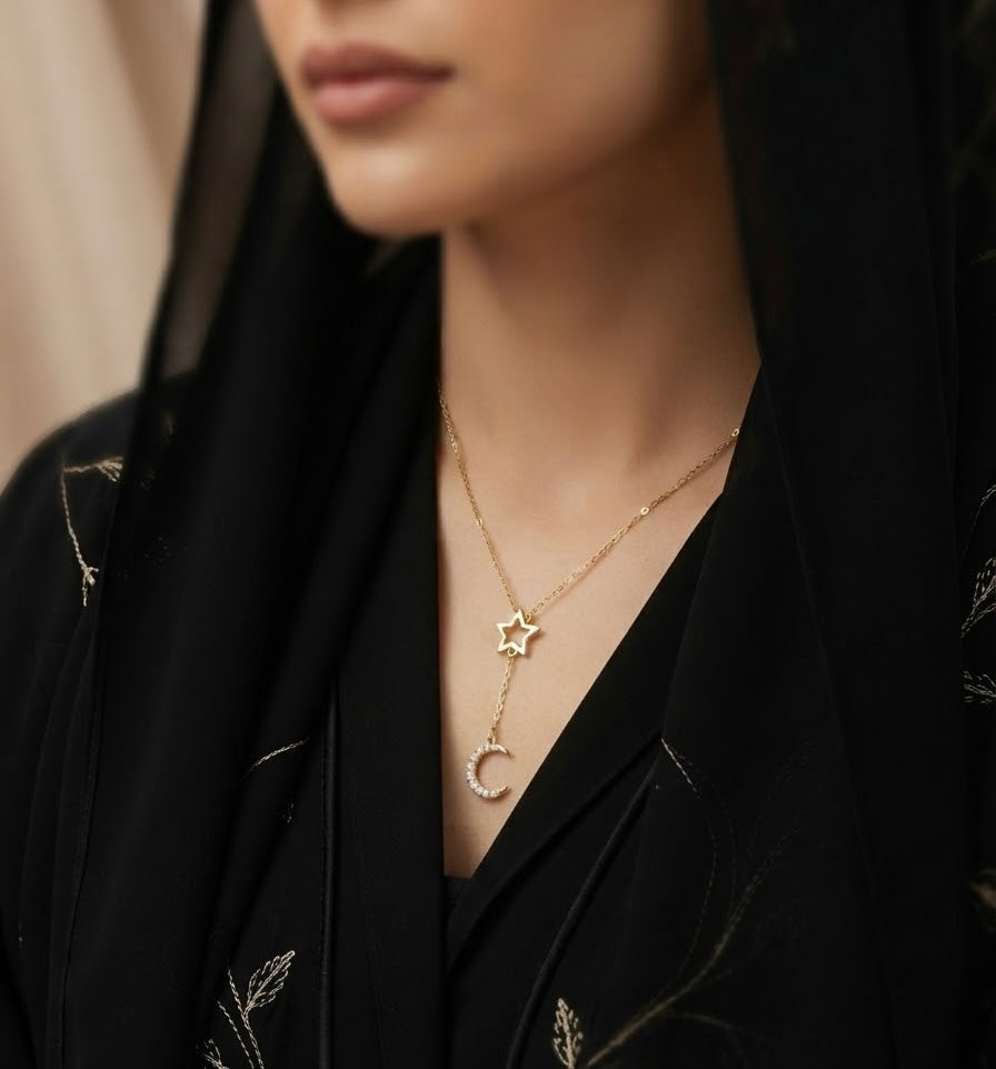 Star & Moon Necklace