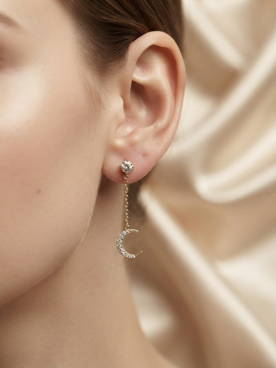 Star & Moon Earrings