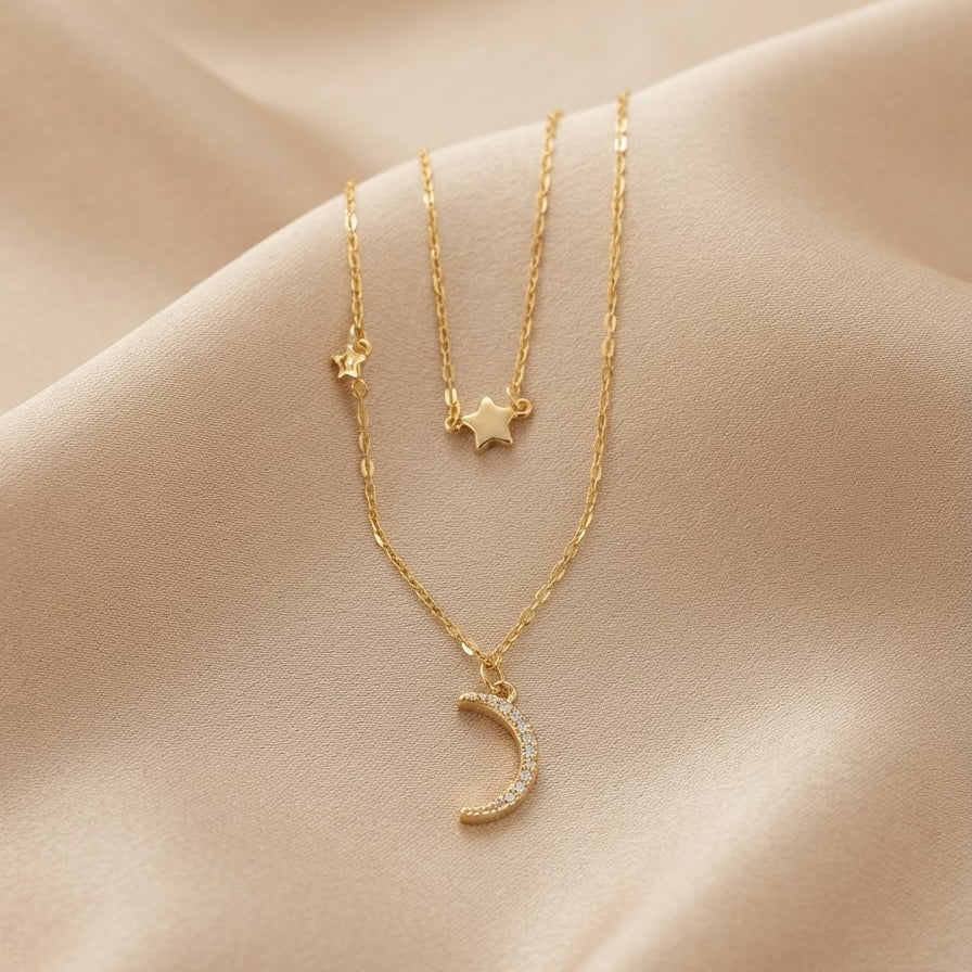 Mini Moon Necklace