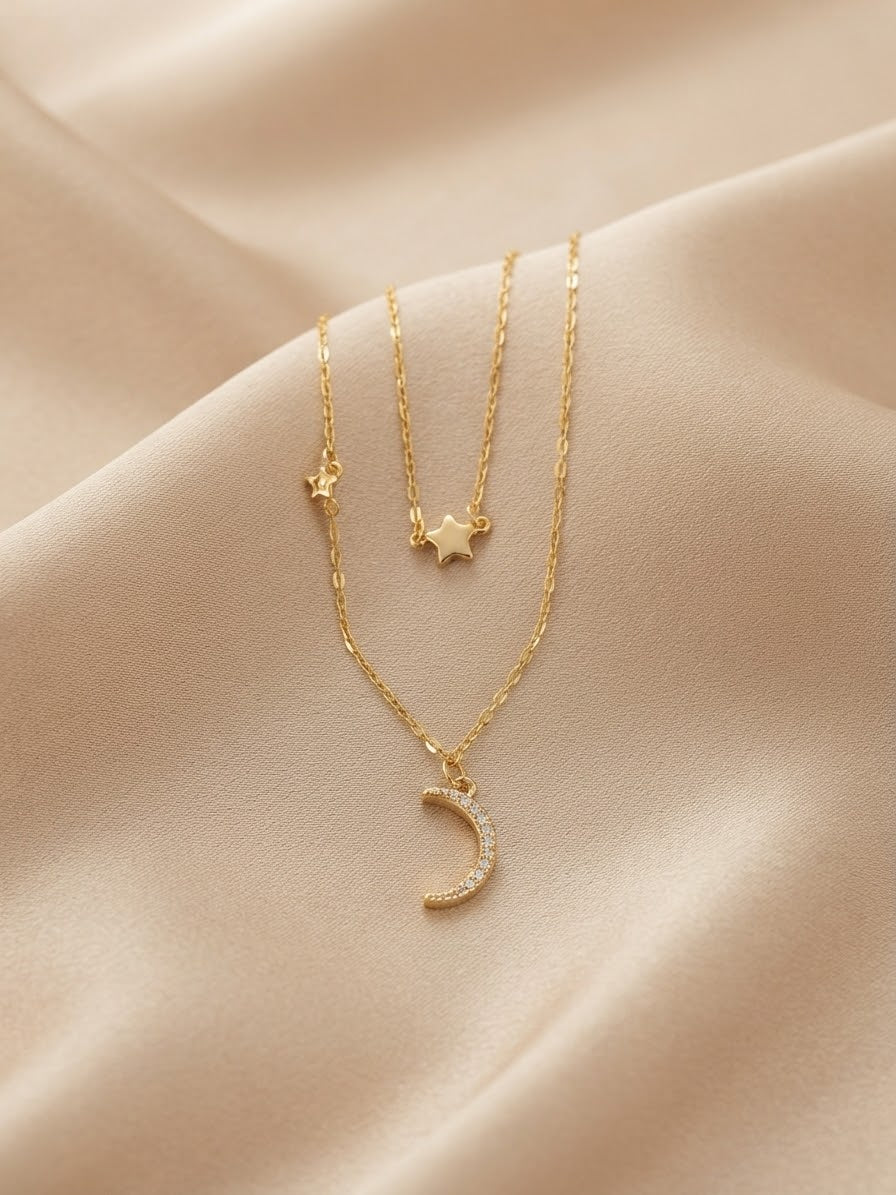 Mini Moon Necklace
