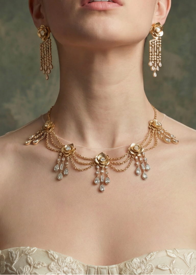 Ward 5 Roses Choker
