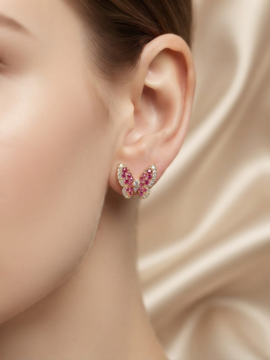 Butterfly jewellery set by Ritzy — view 2
