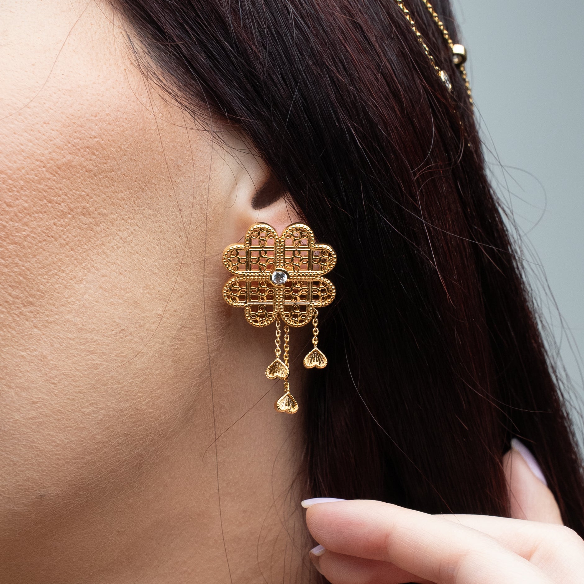 Signature Heritage Long Earrings