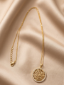 Glow Circle necklace by Ritzy