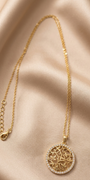 Glow Circle necklace by Ritzy