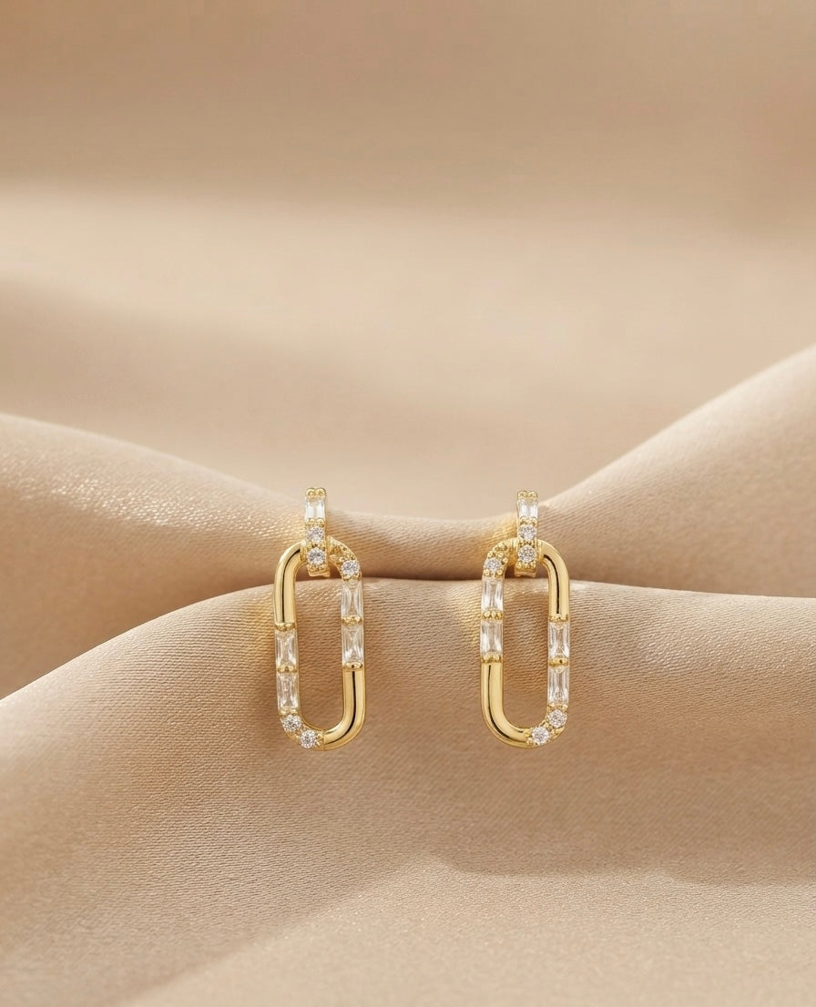 Glow the Loop earrings by Ritzy