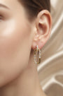 Glow the Loop earrings by Ritzy — view 2
