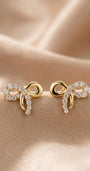 Glowing Bow earrings by Ritzy
