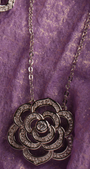 Silver Jory  Short Necklace
