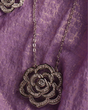 Silver Jory  Short Necklace