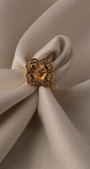 Golden Flora Ring