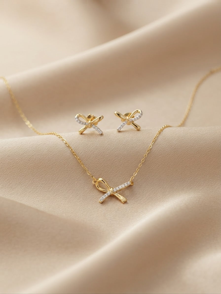 Little Bow jewellery set by Ritzy