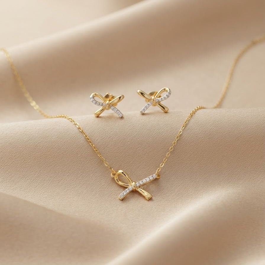 Little Bow jewellery set by Ritzy