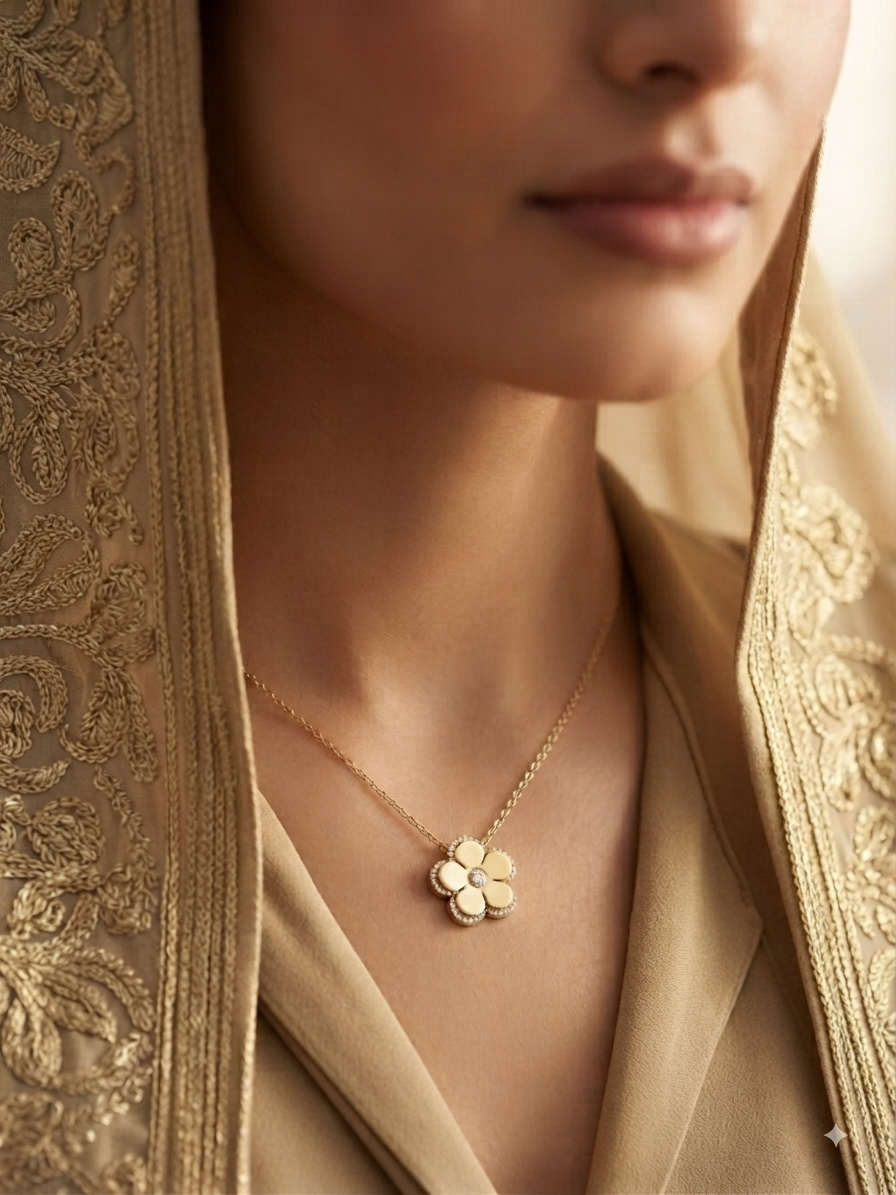 Lora short necklace by Ritzy — view 2