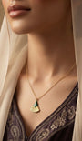 Love Spirit malachite necklace by Ritzy — view 2