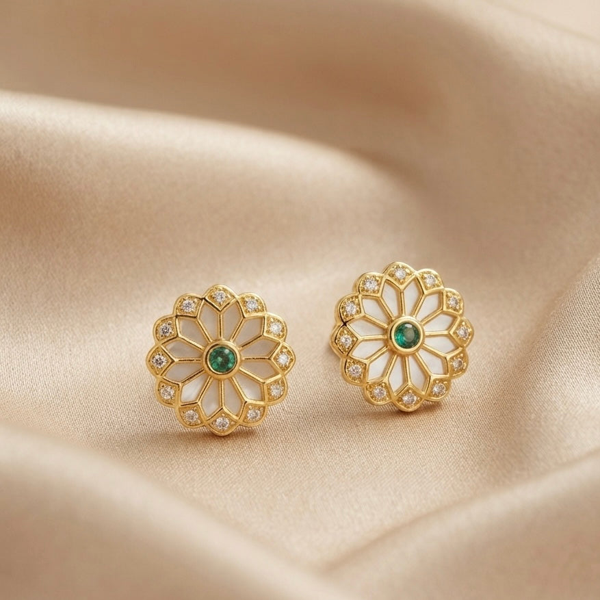 Luna earrings by Ritzy