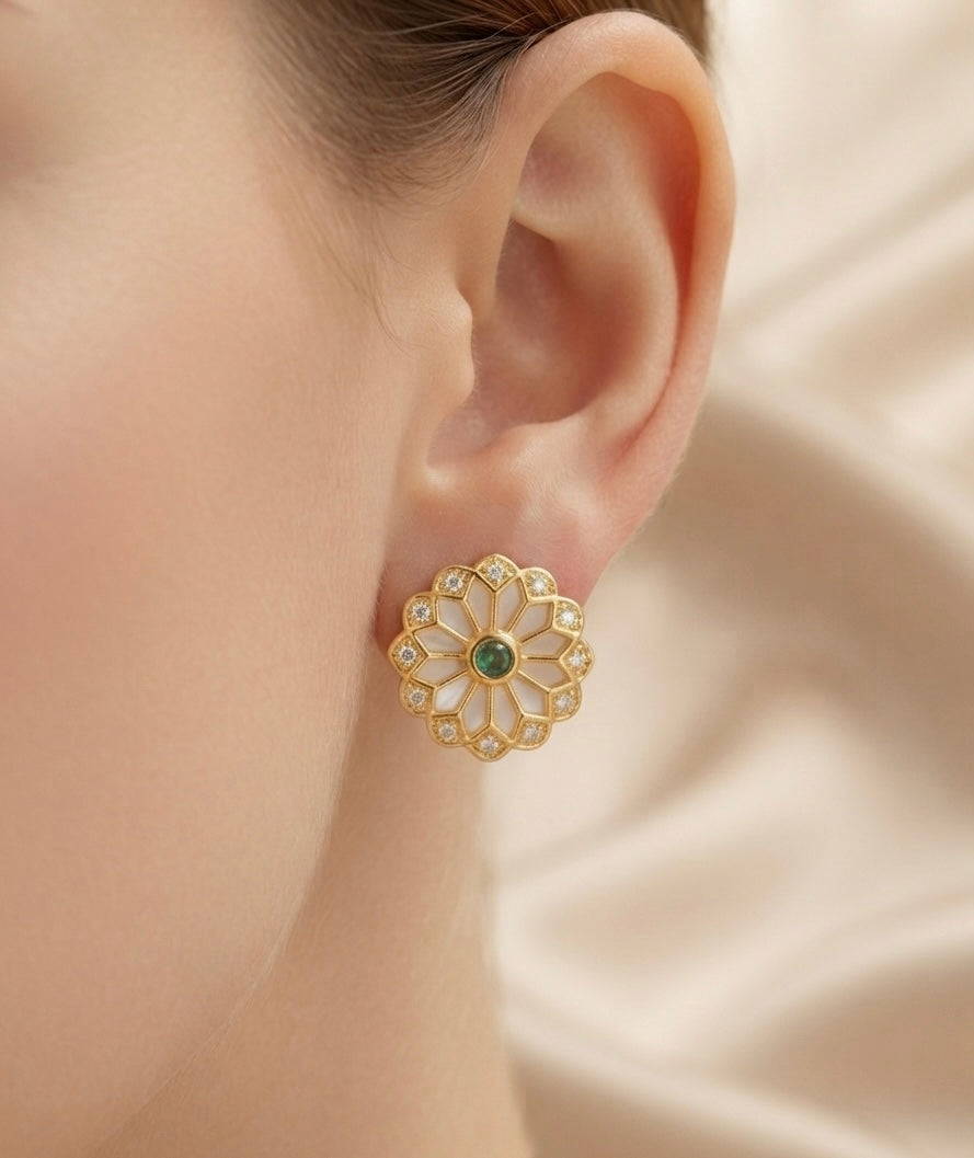 Luna earrings by Ritzy — view 2