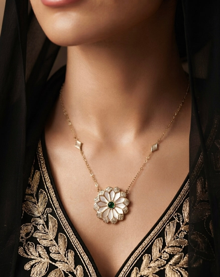 Luna short necklace by Ritzy — view 2
