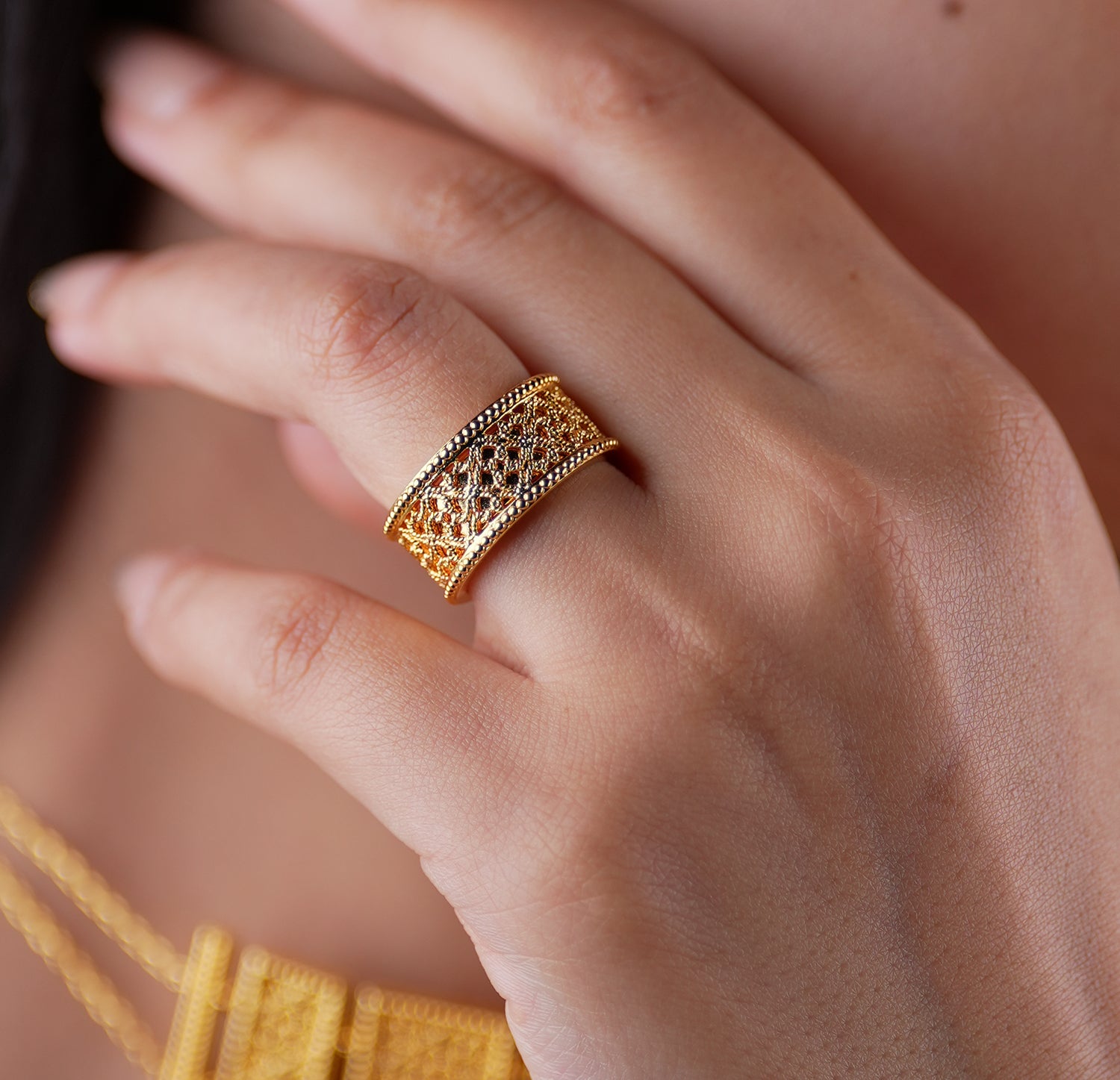 Tarf Ring (Size 6 -7.5)