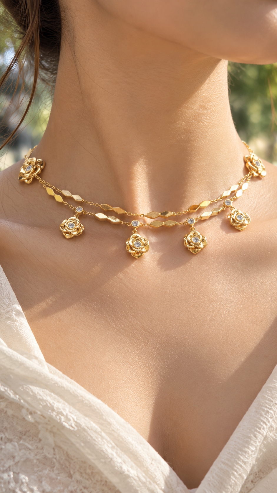 Shahad Double Layer Choker