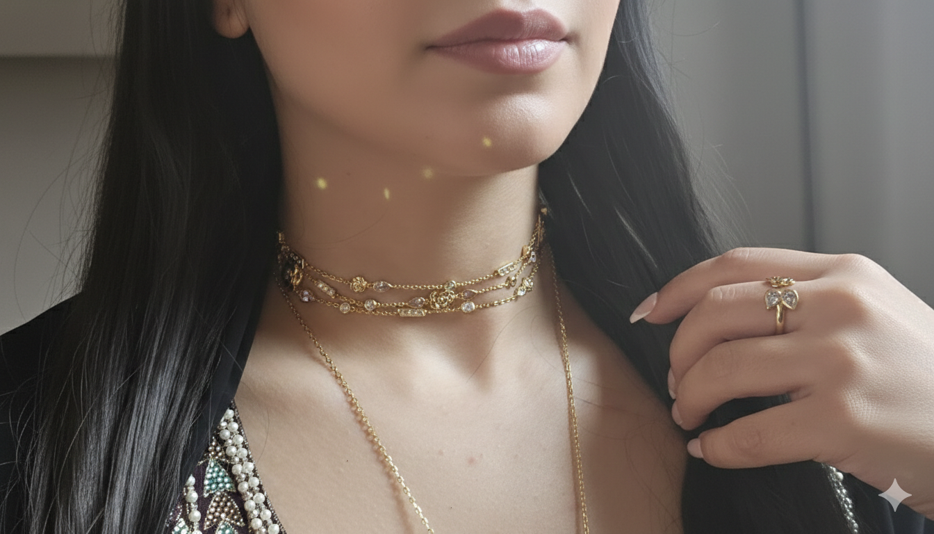 Ward 3-Chains Choker