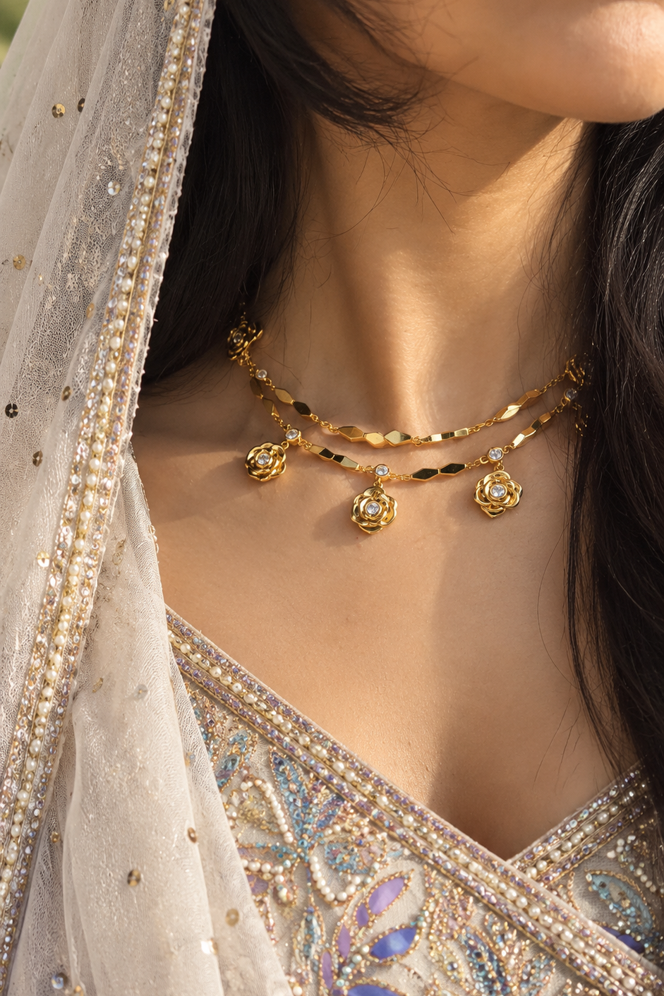 Shahad Double Layer Choker