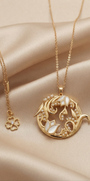 Tulip Garden long necklace by Ritzy