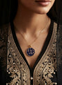 Aquarius zodiac necklace by Ritzy — view 2