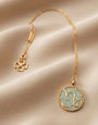 Capricorn zodiac necklace by Ritzy