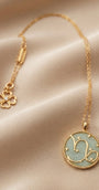 Capricorn zodiac necklace by Ritzy