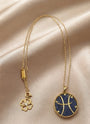 Pisces zodiac necklace by Ritzy