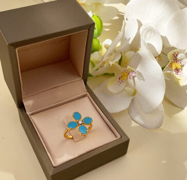 BLOOM- Turquoise Ring