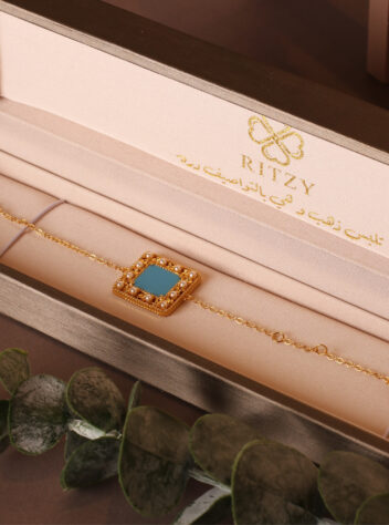 DANA - Square Turquoise  Bracelet
