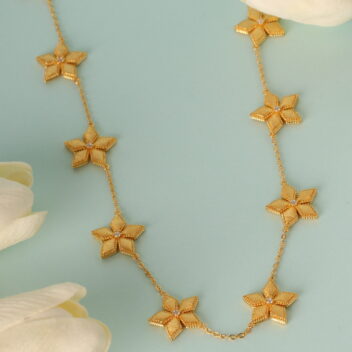 Stella - 10 Flowers necklace