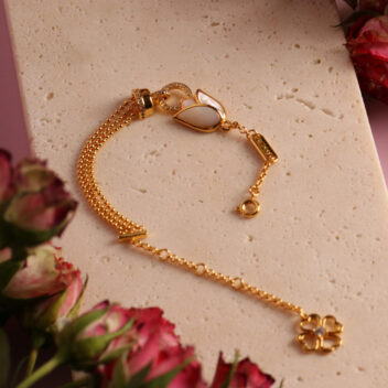 THE LOVE - GOLDEN PEARLS - bracelet