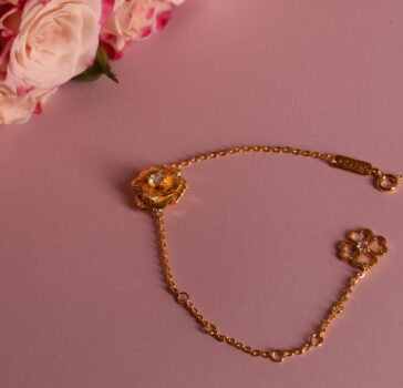 Golden petals - Bracelet