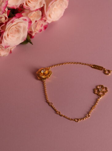 Golden petals - Bracelet