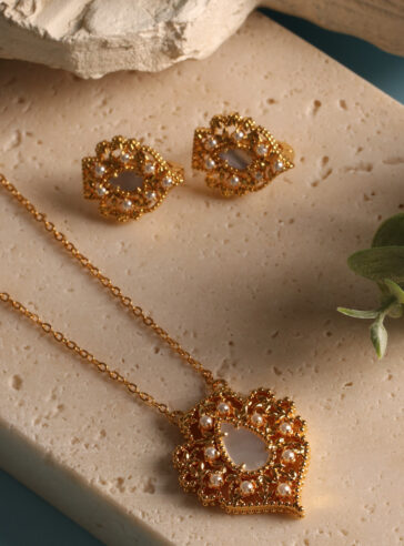 DANA - Al Dora - necklace & earrings set