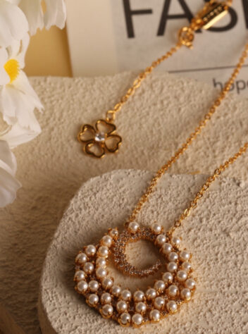 Pearl glow - Long necklace