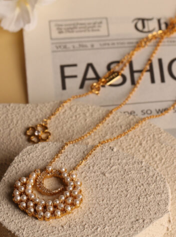 Pearl glow - Long necklace