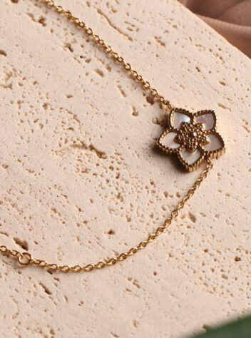 JORY - 1 flower ( pearl ) bracelet